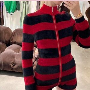 House of Sunny fuzzy romper - sold out best fits M/L has a TON of stretch